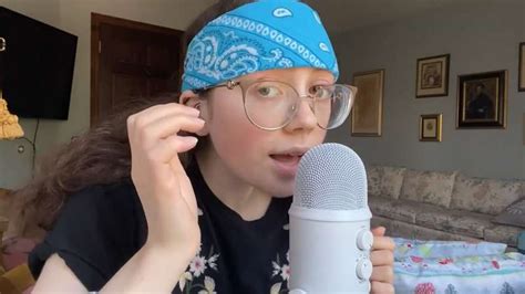 asmr eating my blue yeti with teeth tapping mic licking wet mouth sounds by asmrmpits from
