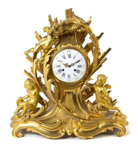 A Napoleon Iii Gilt Bronze Mantel Clock Nov 03 2019 Royal Antiques