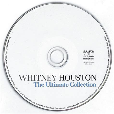 Whitney Houston The Ultimate Collection Cd Compilation