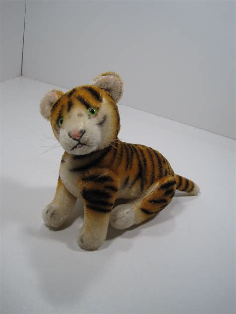 steiff largest early postwar mohair fully jointed tiger cub my site