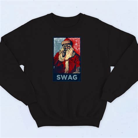 Swag Santa Claus Sweatshirt On Sale