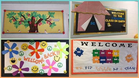 Welcome Back Kindergartners Check Out These Adorable Bulletin Boards