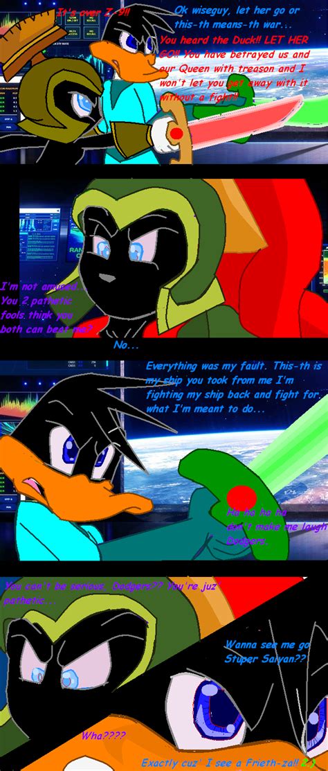 Duck Dodgersaversionz 9 Vs Dodgers And X 2 Pg2 By Loonataniataushamay On Deviantart