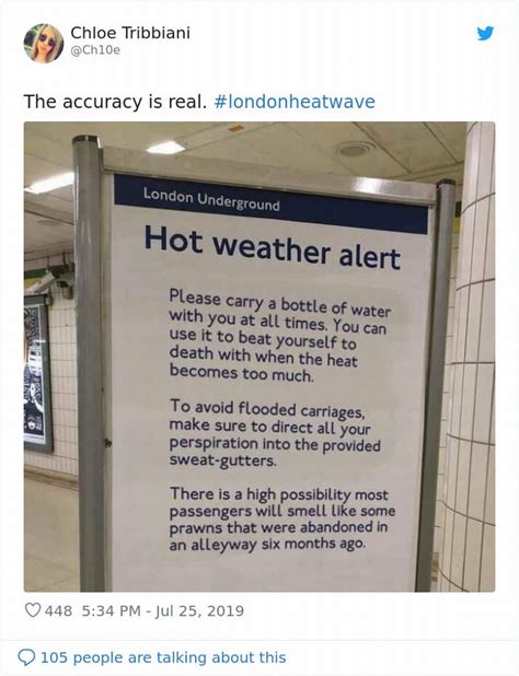 Heat Wave Strikes UK Brits Respond With Humor