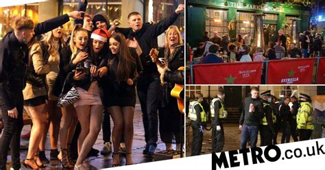 Brits Enjoy Merry Night Out As Tier Three Looms For Millions Metro News