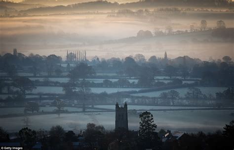 Est100 一些攝影some Photos Misty Morning Fog Mist British Countryside