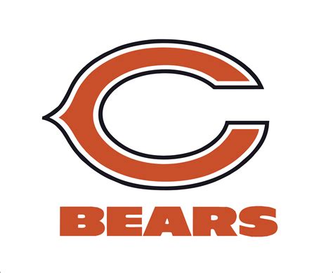 Bring your wall alive with the beloved style of your favorite nfl squad! Chicago Bears logo | SVGprinted