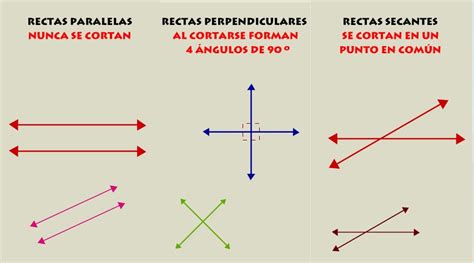 Los Pinos 3ºb Repaso De Rectas Y Sus Tipos Los Ángulos