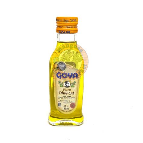 Goya Virgin Olive Oil 3 Oz 36 Pieces Mangusa Hypermarket Online