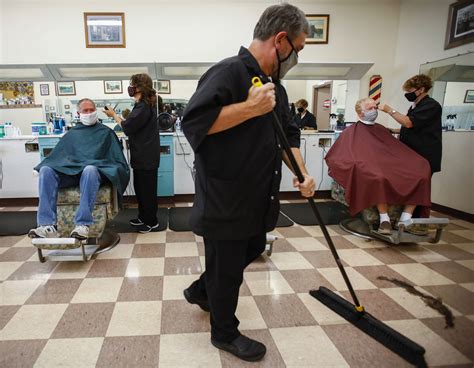 That would seem to be an ordinary, simple, safety precaution, not involving much expense, which would be a great reassurance to the general populace. Local barbershops and salons take safety precautions as N ...