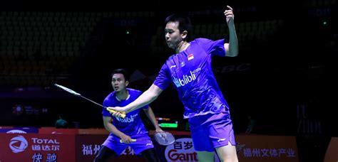 Ahsan hendra menang, peluang all indonesian final ganda putra thailand open, kevin sanjaya sembuh!! Hendra/Ahsan Redam Pemain Muda Tiongkok di Fuzhou China ...