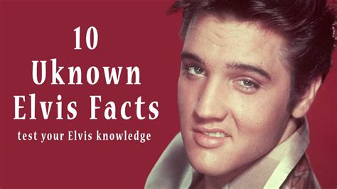Facts About Elvis Presley Hot Sex Picture