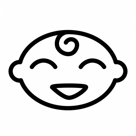 Baby Boy Emoticon Fun Happy Kid Icon Download On Iconfinder