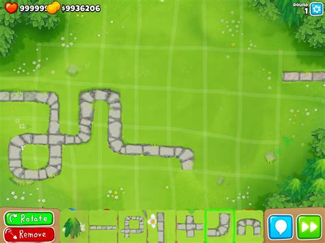 A rough concept for you to make your own simple maps : r/btd6