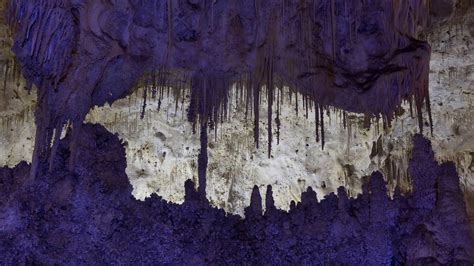 Caves Purple New Mexico National Park Wallpapers Hd Desktop And