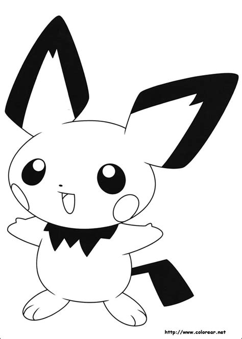 Dibujos Para Colorear De Pokemon Kawaii