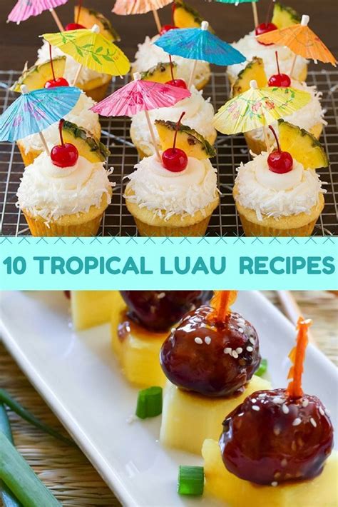 Use One Of These Tropical Recipes When Throwing Your Next Luau Party