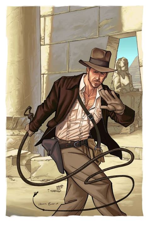 Indiana Jones By Dennisbudd Deviantart On Deviantart Indiana