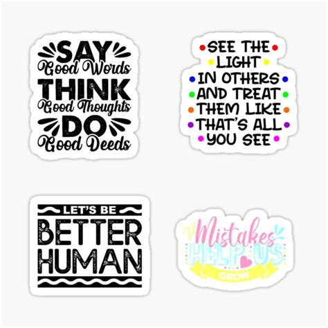 Positive Quote Sticker For Sale By Snapstickers Redbubble