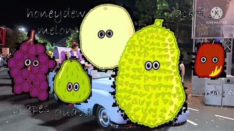 Fruit Parade Fruit Song Learn Fruits The Kids Picture Show