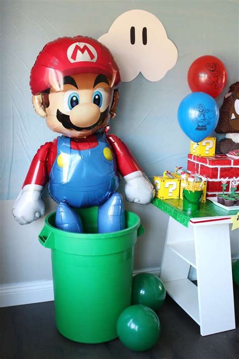Nintendo Birthday Party Mario Bros Birthday Party Ideas Nintendo