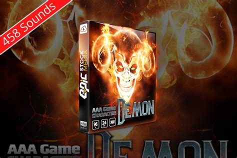 Aaa Game Character Demon Voice Sounds Voices Sound Fx Unity Asset Store