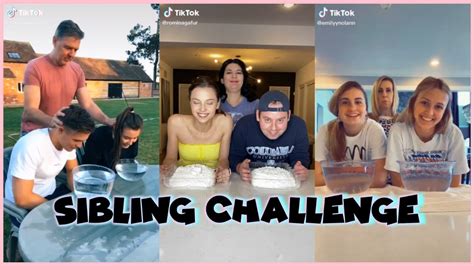 Sibling Challenge Tik Tok Compilation Youtube