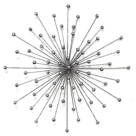 Our wall mirrors are perfect for adding a touch of sparkle to any living room, dining room or hallway. Metal Burst Silver Wall Decor in 2020 | Silver wall decor, Starburst wall decor, Sunburst wall decor