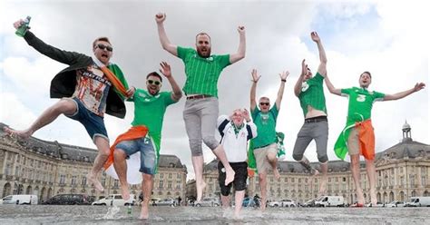 Irish Fans To Be Given The Medal Of Paris After Winning The Hearts Of The French During Euro