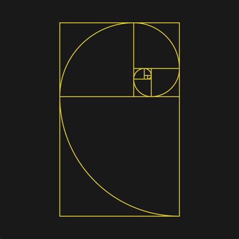 Sacred geometry fibonacci spiral, golden ratio design. Golden Spiral Sacred Geometry - Golden Ratio - T-Shirt ...