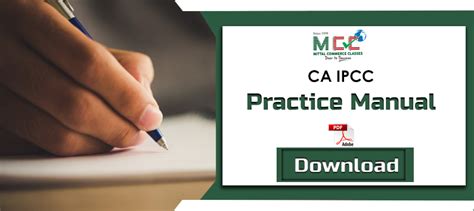 The un body's report draws on the latest developments in modeling and science, saying it is. Download CA IPCC Practice Manual for May 2020 (PDF)