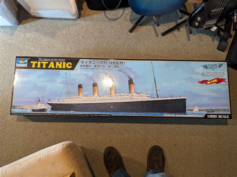 1200 Trumpeter Rms Titanic Ocean Liner Wled Lighting 3719 Ebay