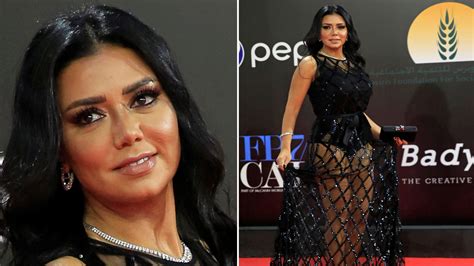 egyptian actress rania youssef could face jail after wearing revealing dress world news sky news