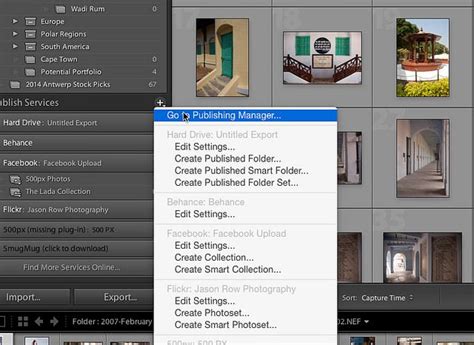 Lightroom's import window consists of three main sections, as shown in the screenshot below. Lightroom to Social Media - A look at the Export Options ...