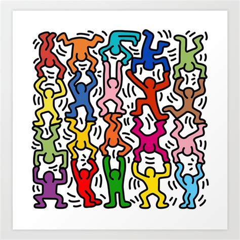 Keith Haring Art Projects That Spark Joy Stellerart Teacher Artist