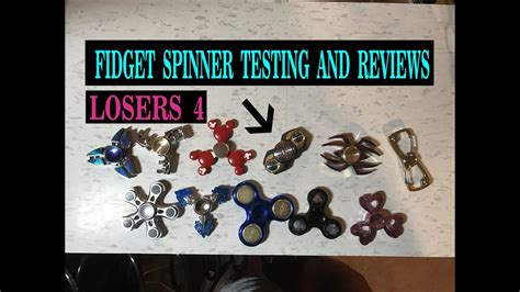 The 12 Worst Fidget Spinners From The Previous Video Reviewed Youtube