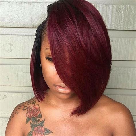 red cool haircuts for girls girl haircuts weave bob hairstyles black hairstyles lace closure