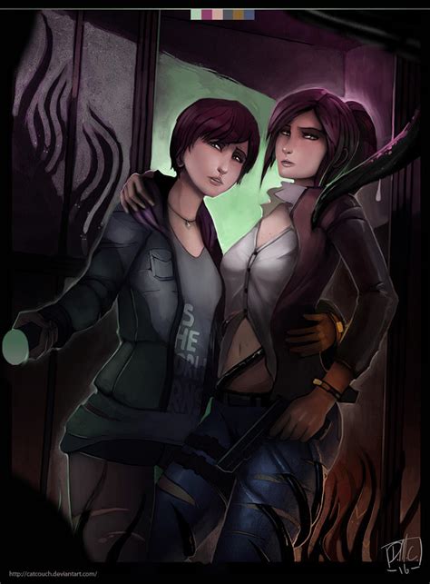Claire And Moira Resident Evil By Catcouch On Deviantart