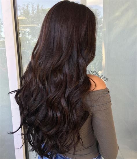 60 Chocolate Brown Hair Color Ideas For Brunettes Long Hair Styles