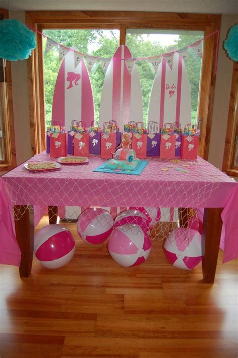 Barbie Pool Party Ideas How To Blog