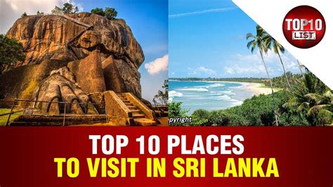 Top 10 Most Attractive Places To Visit In Sri Lanka 2017 Video Hd Youtube