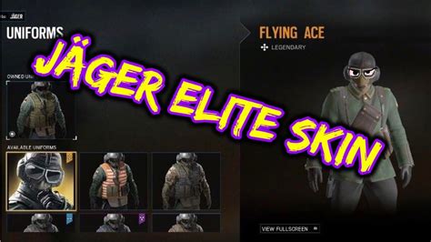 Jager Elite Skinrainbow Six Siege Youtube