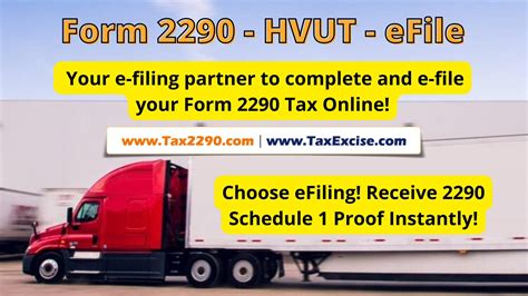 Heavy Vehicle Use Tax Form Irs Authorized Electronic