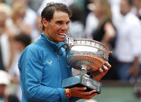 Después se cambiaría al real madrid. French Open: Nadal Wins 11th Title, Halep Earns First ...