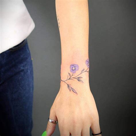 top 79 best small wrist tattoo ideas [2021 inspiration guide] violet tattoo flower wrist