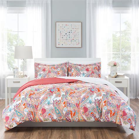 Adorable blue wave full comforter with sheets, sham, bed skirt, and sleep mask. Lavish Home Eve Green 24-Piece Queen Comforter Set-66 ...