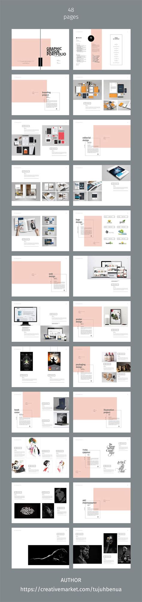 Graphic Design Portfolio Template