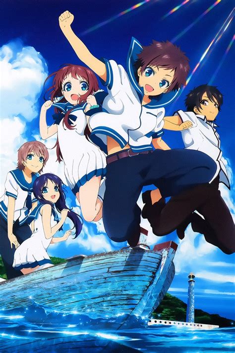 Nagi No Asukara A Lull In The Sea Animated Series Poster Anime Anime
