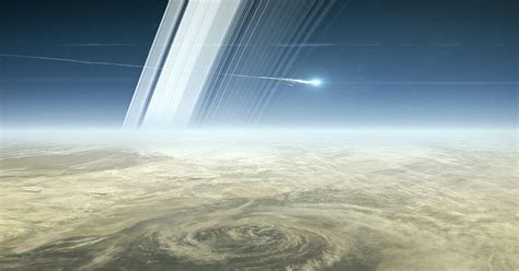 Nasa Probe Cassini Makes Final Approach To Saturn Before £29 Billion Mission Ends With Suicide
