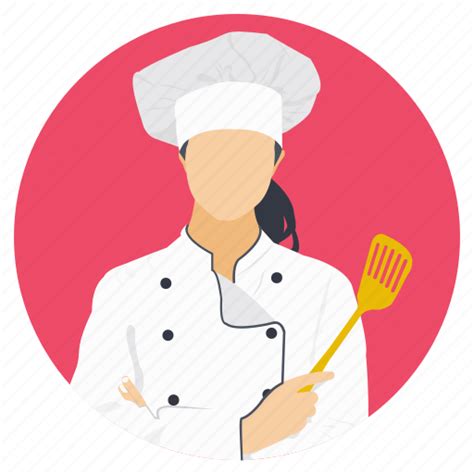 Female Chef Icon